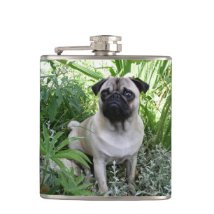 Mops Flachmann