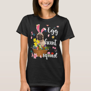 Mops Frohe Osterfeiertag Osterfeier Farbenfrohe Ei T-Shirt