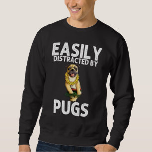 Mops für Männer Frauen Kinder Hula Tänzer Mops   Sweatshirt
