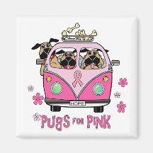 Mops für Pink Magnet
