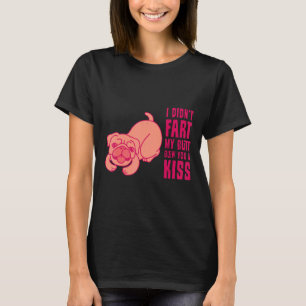 Mops gab dir einen Kuss Süße Mops-Geschenke für Mo T-Shirt