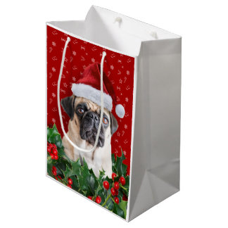 Mops-Geschenk-Verpackungs-Tasche Mittlere Geschenktüte