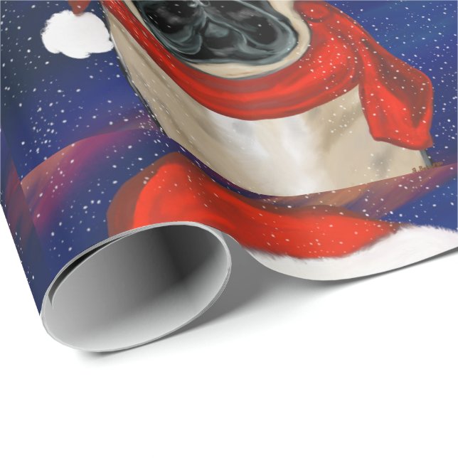 MOPS GESCHENKPAPIER (Rolleneckpunkt)