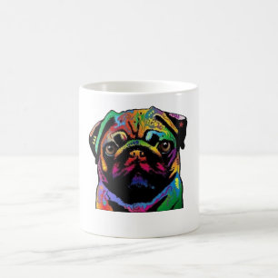 Mops-Gesicht Kaffeetasse