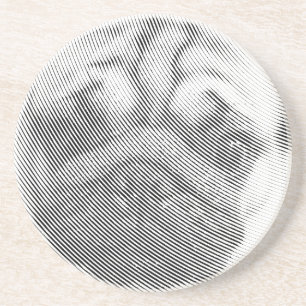 Mops Getränkeuntersetzer