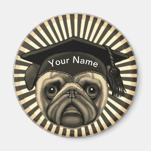 Mops Grad Magnet