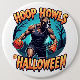 Mops Halloween-Basketball-Showdown Button