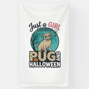 Mops-Halloween-Mädchen Vintage-Vector-Design (2)_1 Banner