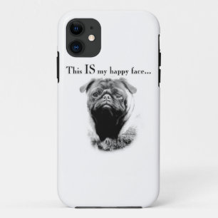Mops Happy Face Case-Mate iPhone Hülle