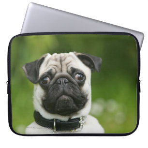 Mops Headshot Laptopschutzhülle