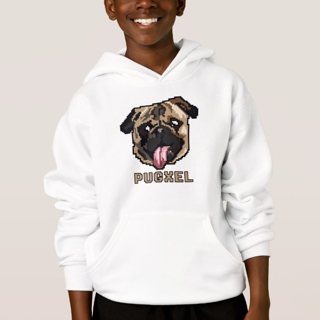 Mops Hoodie (Vorderseite)