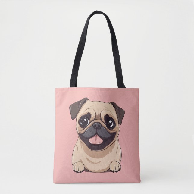 Mops-Hund (Vorderseite)