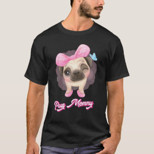 Mops Hund Haustier Süß 3 T-Shirt
