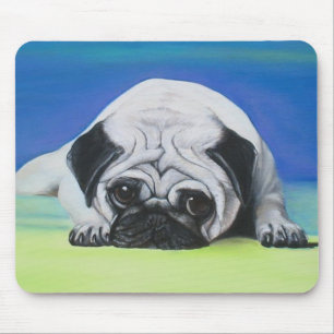 Mops-Hund Mousepad