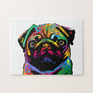 Mops-Hund Puzzle