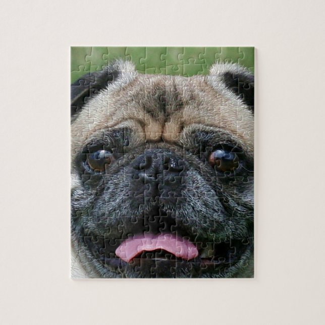 Mops Hund Puzzle (Vertikal)