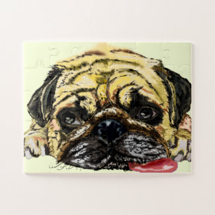 Mops-Hund-Puzzle Puzzle