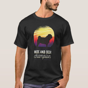 Mops Hund Retro 25 T-Shirt