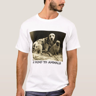 MOPS-HUND und DALMATINER T-Shirt