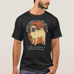Mops Hund Vintag 63 T-Shirt