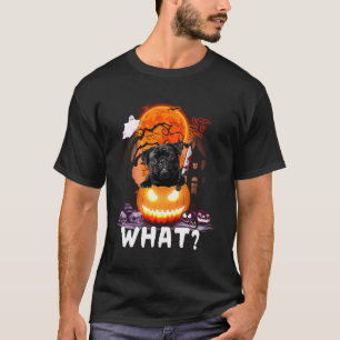 Mops Hund, was für ein lustiger Mops mit Knife Kil T-Shirt