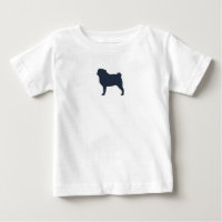 Mops Hunde Silhouette | Cooler Mops Lover's
