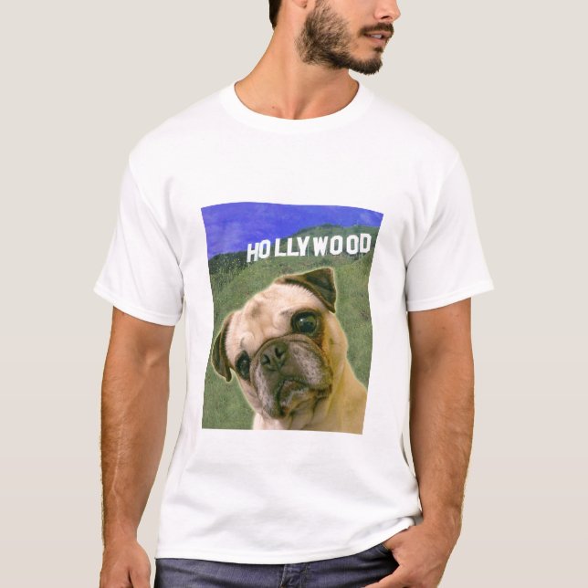 Mops-Hundeproduktions-T - Shirt (Vorderseite)