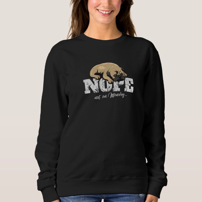 Mops-Hunderasse 15 Sweatshirt (Vorderseite)