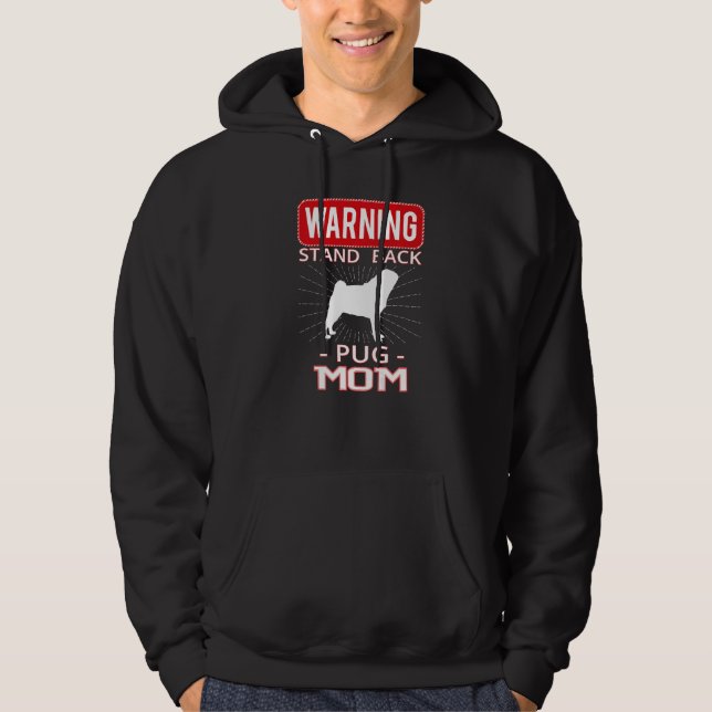 Mops Hunderasse  1 Hoodie (Vorderseite)