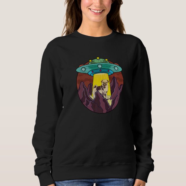 Mops-Hunderasse Carlin  40 Sweatshirt (Vorderseite)