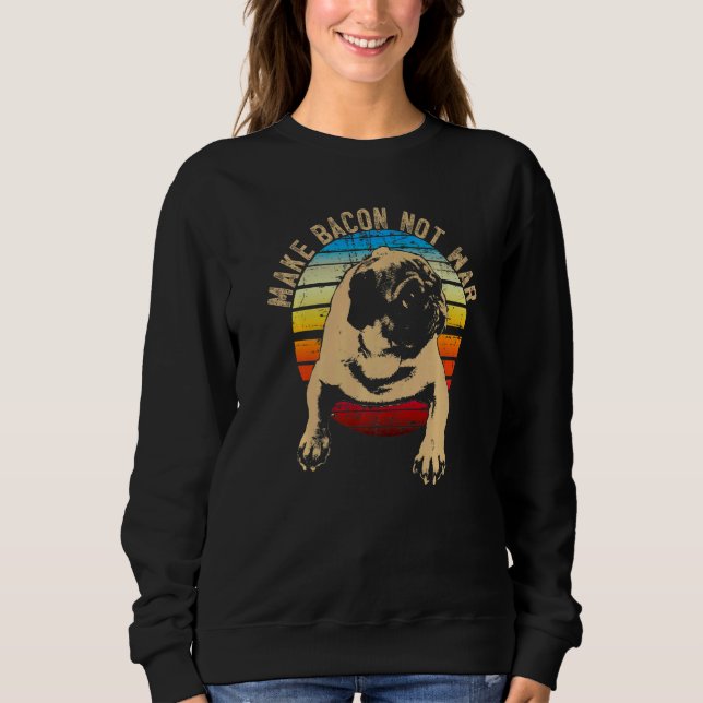 Mops-Hunderasse Carlin  6 Sweatshirt (Vorderseite)