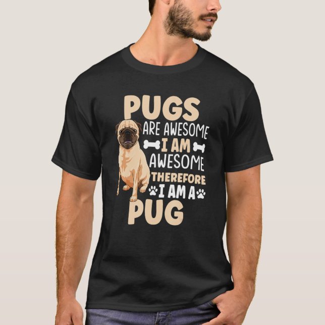 Mops Hundeschrank für Mops Eigentümer 1 T-Shirt (Vorderseite)