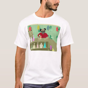 Mops-HundTiki Bar T-Shirt