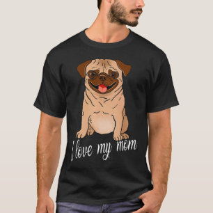 Mops, ich liebe meinen Vater und meine Mutter Mops T-Shirt