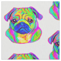 Mops in den Farben