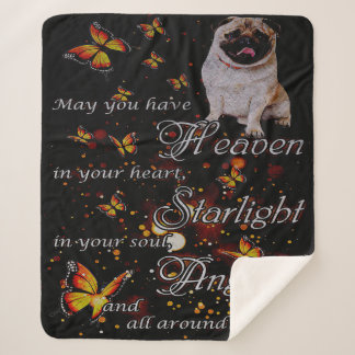 Mops in meinem Herzen, lustiger Mops Dog Lover Ges Sherpadecke