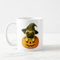 Mops in Pumpkin