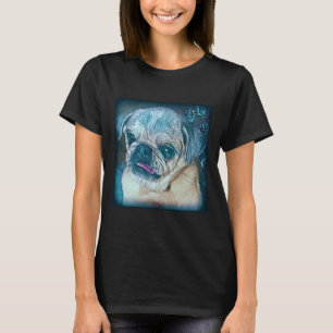 Mops in Sternen Klassischer T - Shirt 170