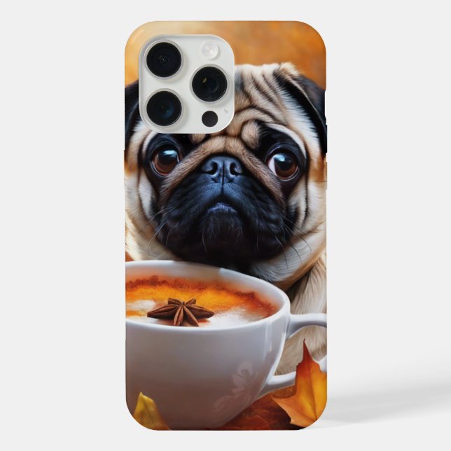 Mops iPhone Hülle (Rückseite)