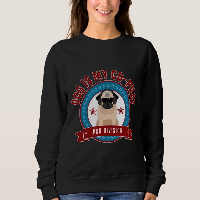 Mops ist mein Co-Pilot Classic T - Shirt 346 (Vorderseite)