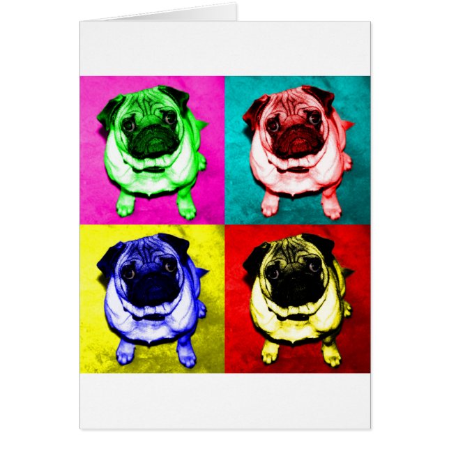 Mops Jack in 4 Farben (Vorne)