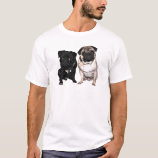 Mops Jack und Richi T-Shirt