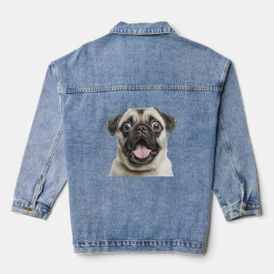 Mops Jeansjacke