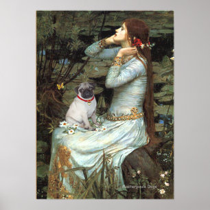 Mops (Jungtier) - Ophelie Poster
