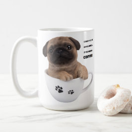 Mops-Kaffee-Tasse Kaffeetasse