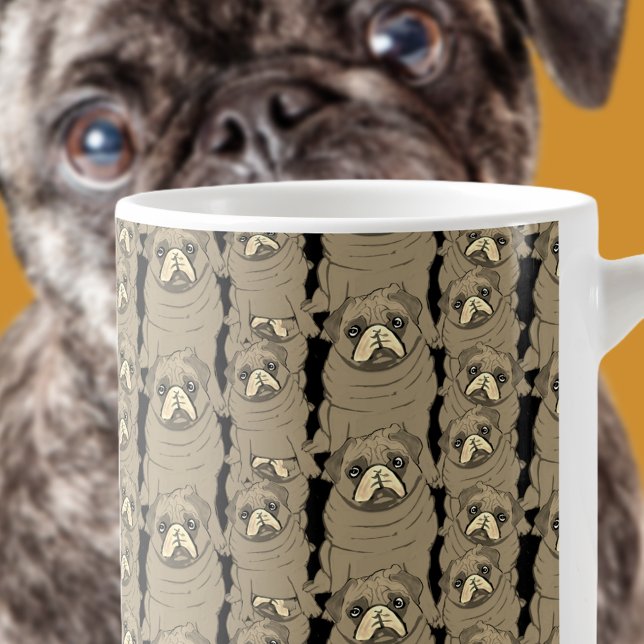 Mops Kaffeetasse (Von Creator hochgeladen)
