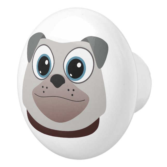 Mops Keramikknauf (Rechts)