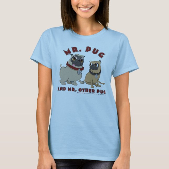 Mops klassische T T-Shirt (Vorderseite)