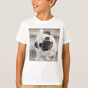 Mops-Kopfneigung T-Shirt