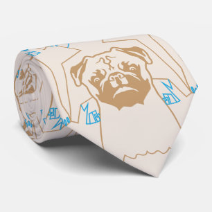 Mops Krawatte